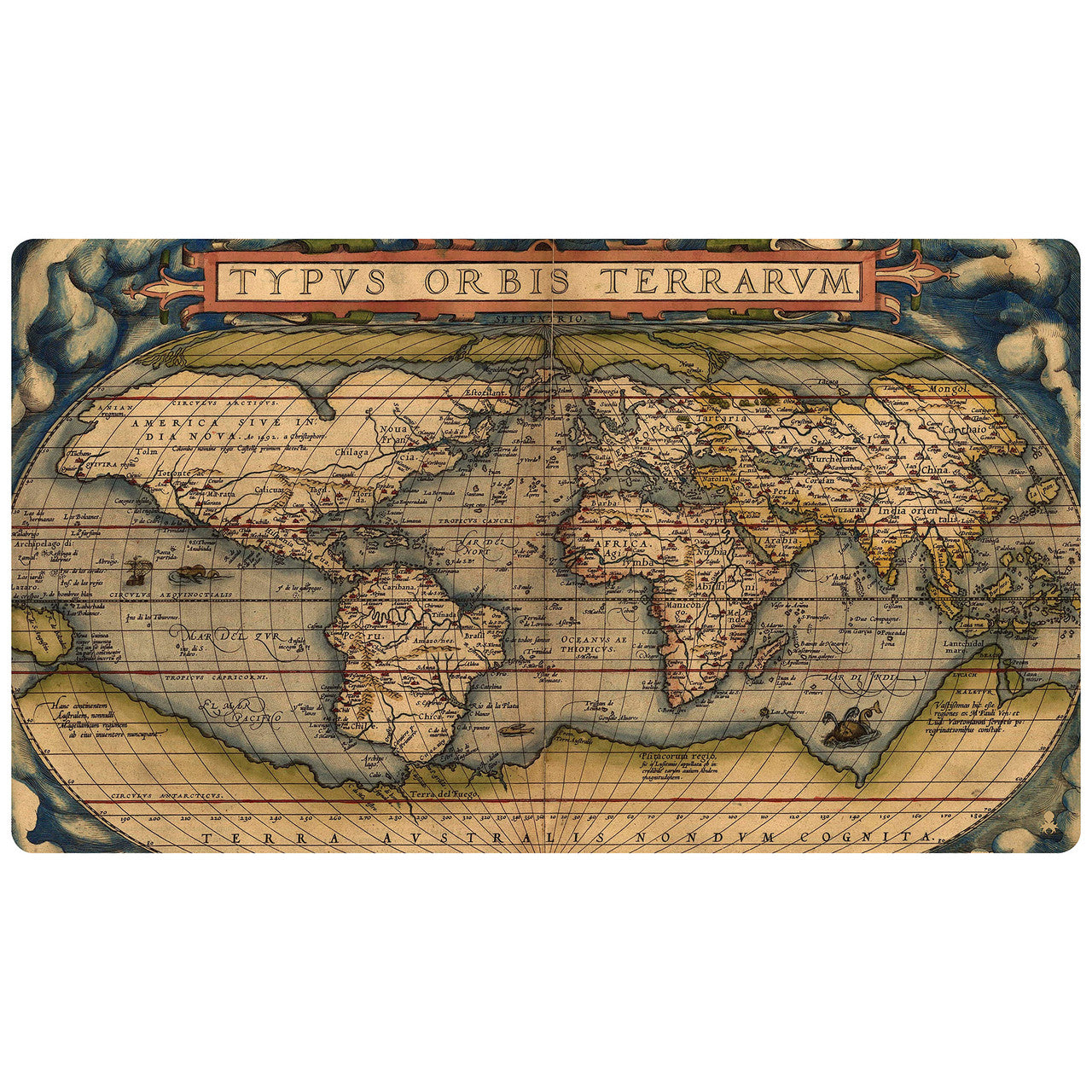 TYPS ORBIS TERRARVM Old World Playmat